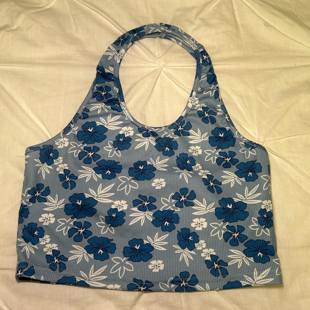 Flower Halter Top